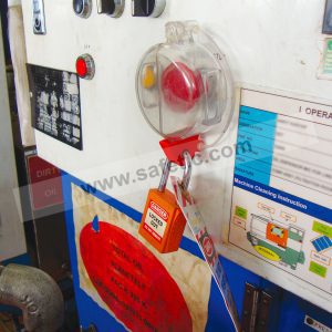 Normal push button Lockout for electrical panels ES-MUSHROOM - Image 2